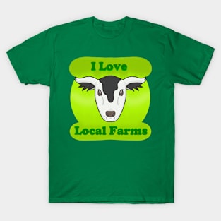 Happy Cow (I Love Local Farms) T-Shirt